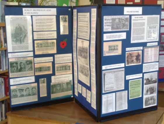 Armistice Exhibition - Brothers in Arms - Burley Community Library