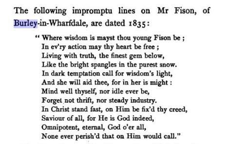 1835 Poem about 