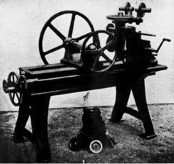 1851 Wheel Cutting Machine Shepherd, Hill and Spink, Hunslet, Leeds.