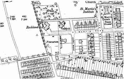 1879 Lupton family commission - map of Newton Park Estate - Charles Chorley