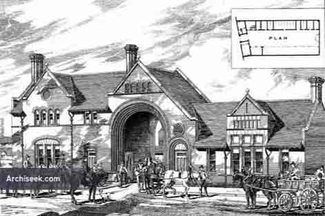 1886 New stables for Monk Bridge Iron Co. Ltd - John Kitson Jnr - Chorley & Connon.
