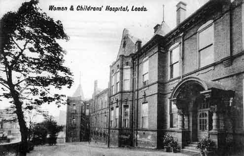 1887 Women and Childrens' Hospital Leeds - Chorley and Connon.