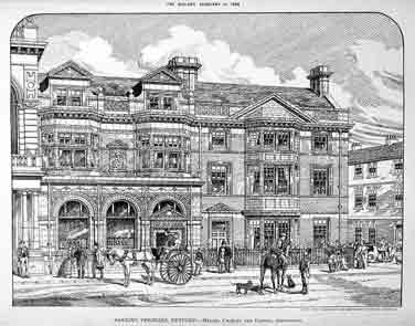 1888 Beckett's Banking Premises, Retford - Chorley & Connon.