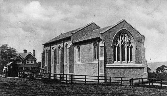 1906 St John's Church, Ben Rhydding - originally without tower - Connon & Chorley.