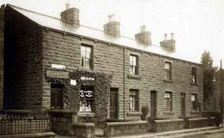 1950s Parker and Son Confectioners, Main Street,  Burley in Wharfedale.
