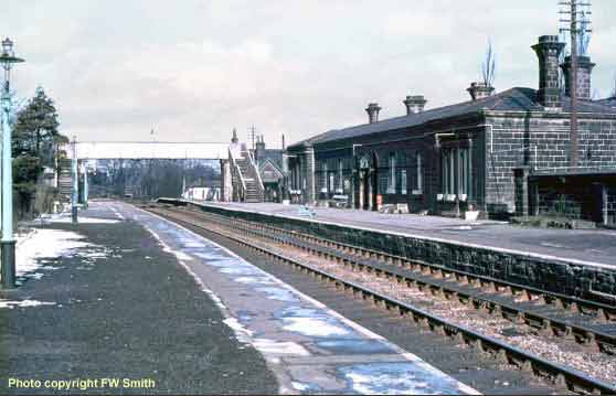 Burley in Wharfedale Railway Station 1965