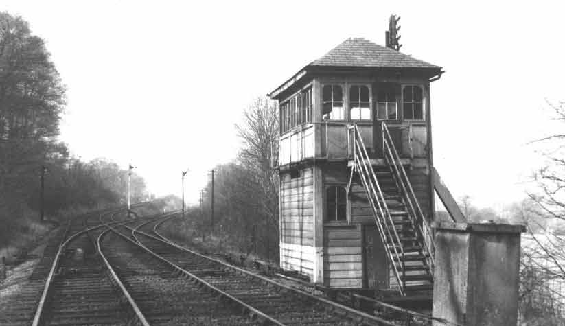 Milnerwood Junction 1965. Otley & Ilkley Joint Railway.