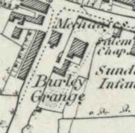 Burley Grange & Mechanics Institute, Burley in Wharfedale - OS1851.