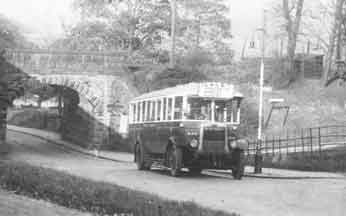 c1930s WYRCC Ilkley Manningham Lane Shipley Burley bus service.