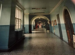 Corridor - Scalebor Park Hospital, Burley in Wharfedale.