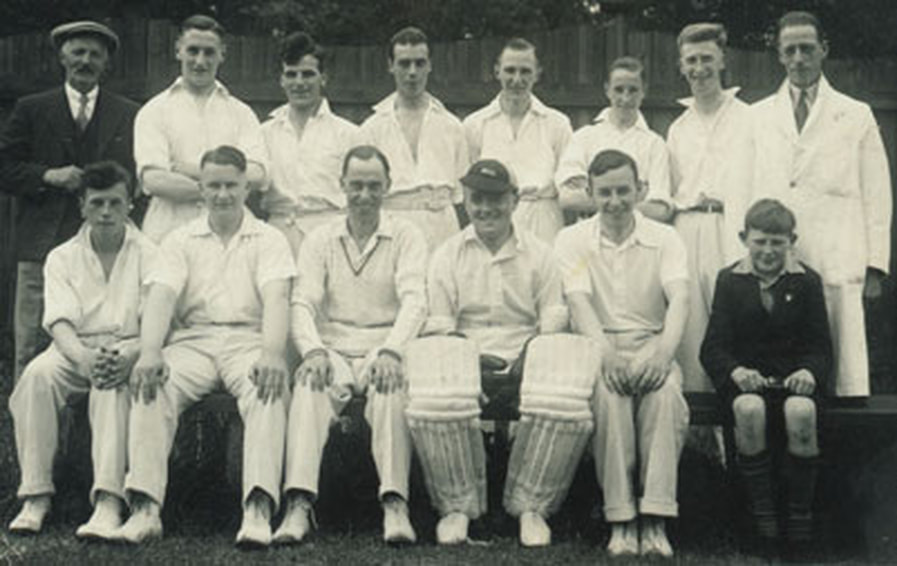 1934 Burley in Wharfedale Cricket Club 2nd XI at Hodson Park