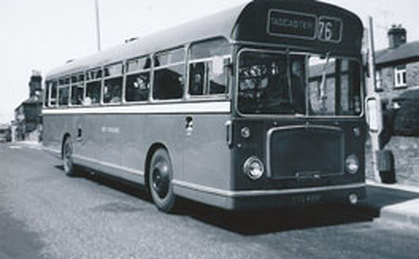 1967 - Tadcaster 76 service at Burley in Wharfedale.