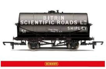 Scientific Roads Ltd Bitrin tanker - modelled by Hornby.