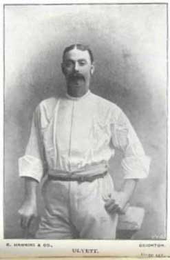 George Ulyett - With Bat and Ball by George Giffen 1898.