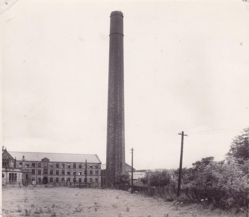 Greenholme Mills chimney Burley in Wharfedale