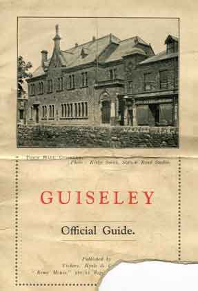 Guiseley Official Guide. Image of Guiseley Town Hall by John Kirby Smith.