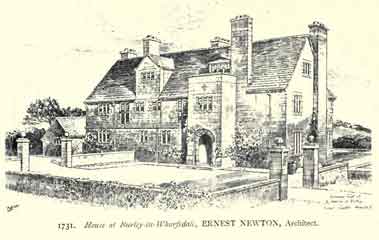 Highlands front view - Ernest Newton Architect 1899.