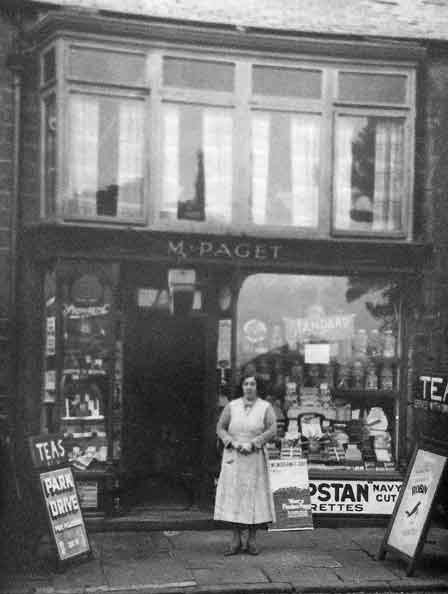 May Paget Grocers 49 Main Street Burley in Wharfedale. 