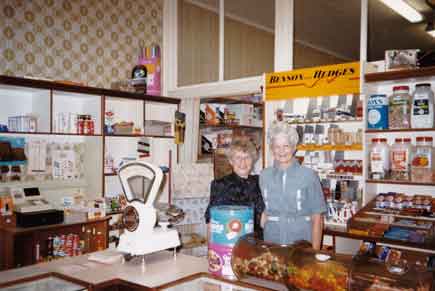 Mrs Slingsby's grocery shop in High Royds Hospital, Menston.