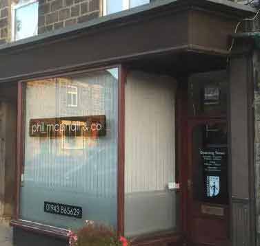 Phil McPhail and Co., 124 Main Street, Burley in Wharfedale.
