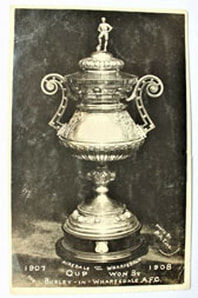 1907-08 Airedale & Wharfedale Cup - Burley in Wharfedale AFC winners.
