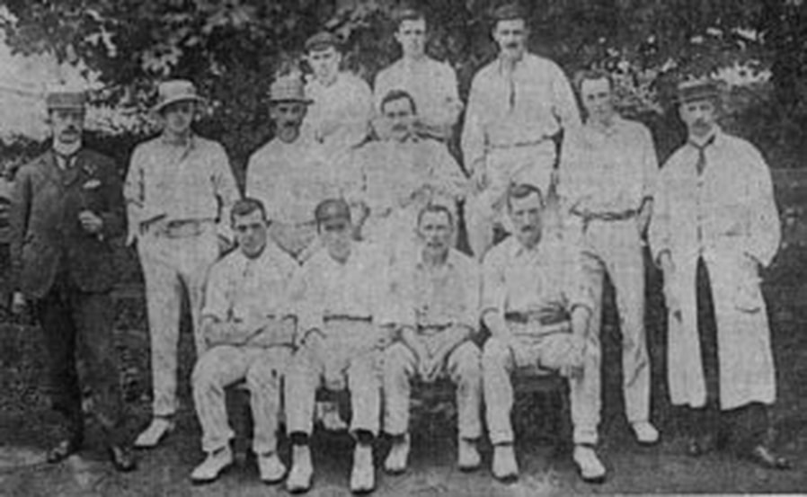 1910 Burley in Wharfedale Cricket Club - Clarence Field.