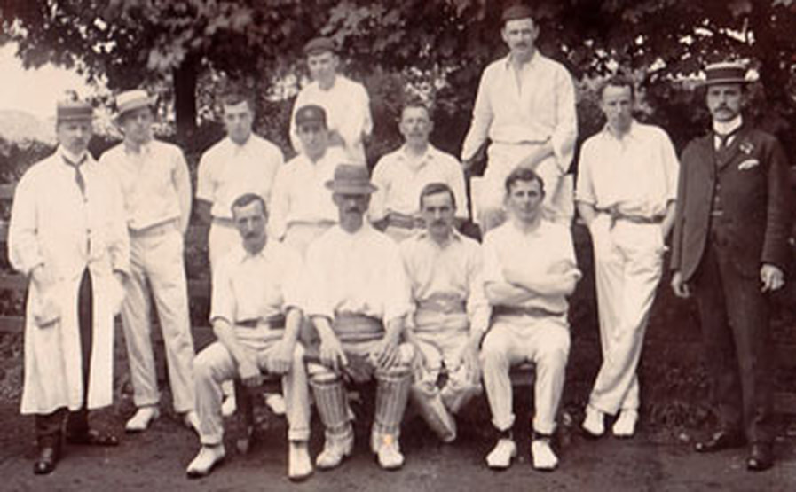 1911 Burley in Wharfedale Cricket Club - Clarence Field.