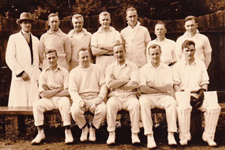 1920s Burley in Wharfedale Cricket Club - Hodson Park.