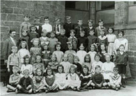 1921 Burley National School, Aireville Terrace, Burley in Wharfedale.