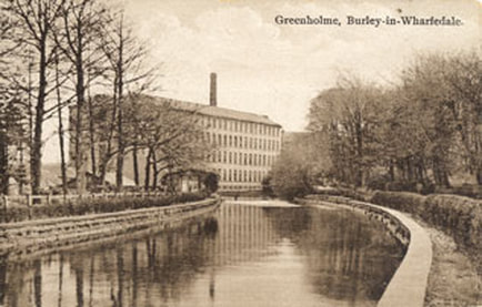 1925 Greenholme Mills & Goit. Burley in Wharfedale