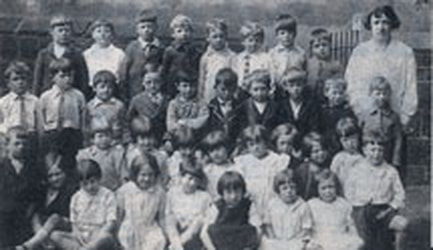 1927 Burley National School, Aireville Terrace, Burley in Wharfedale.