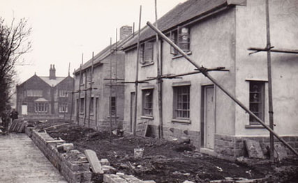 1958 Lawn Walk Council Houses, Burley in Wharfedale.