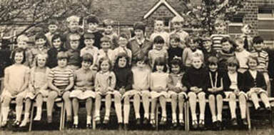 1965 Burley CofE Primary, Aireville Terrace, Burley in Wharfedale.