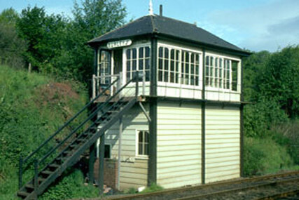 Burley in Wharfedale Junction Signal Box 1983