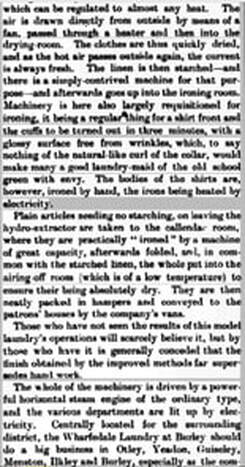 At a Steam Laundry Wharfedale & Airedale Observer 24 April 1896_c