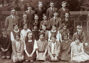 Burley National School seniors, Aireville Terrace, Burley in Wharfedale.