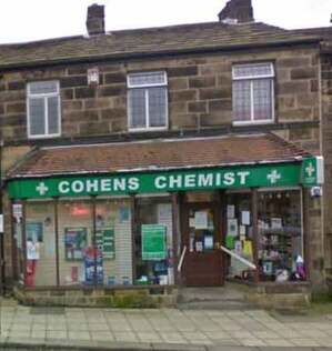 Cohens Chemist, 123 Main Street, Burley in Wharfedale.