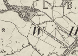 Colston - Burley in Wharfedale - 1895 OS Map.