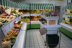 Interior of Country Corner Greengrocers, Burley in Wharfedale