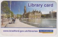 Bradford Libraries Membership Card