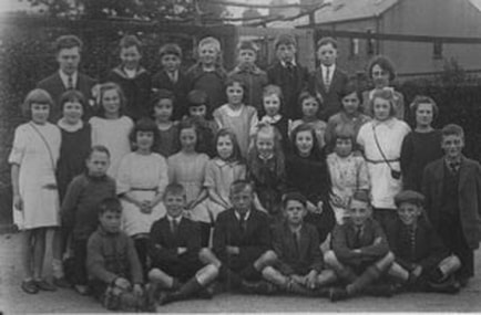 undated Burley National School, Aireville Terrace, Burley in Wharfedale.