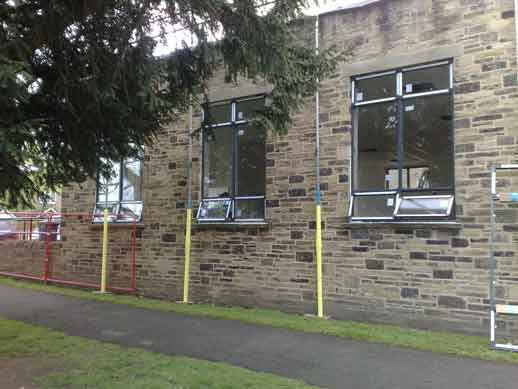 Right side Burley Library - Burley in Wharfedale - 10 May 2019