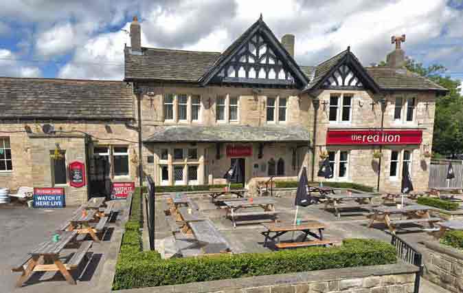 The Red Lion, Main Street, Burley in Wharfedale.