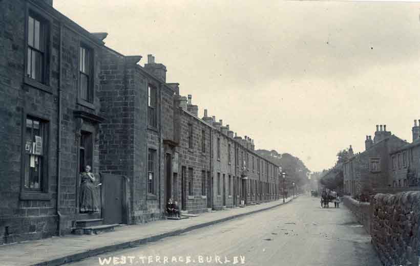 West Terrace, Main Street, Burley in Wharfedale.
